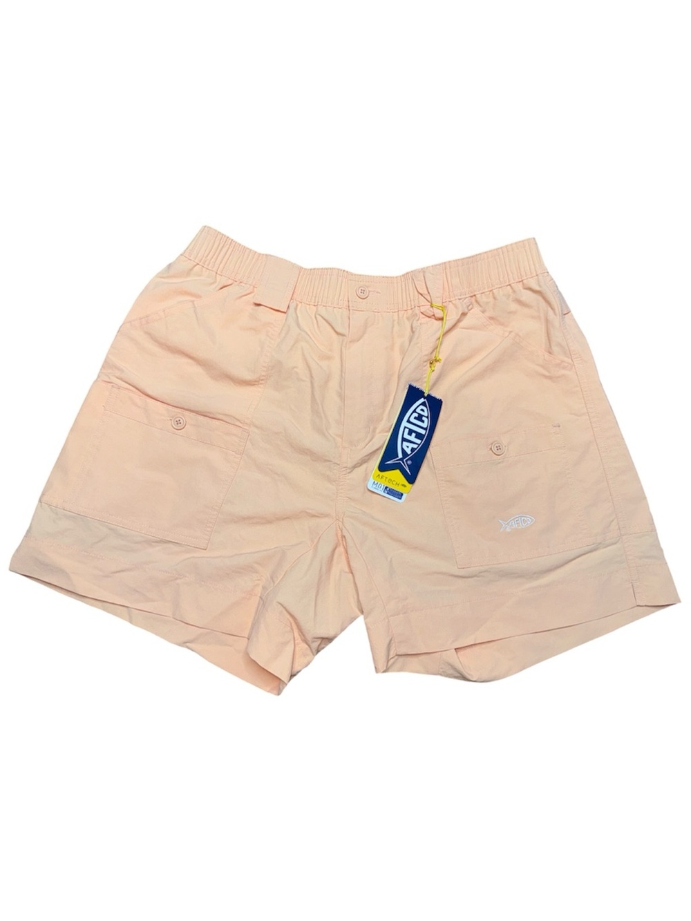 AFTCO Peach 6” Inseam Original Fishing Shorts for Men - Size 36